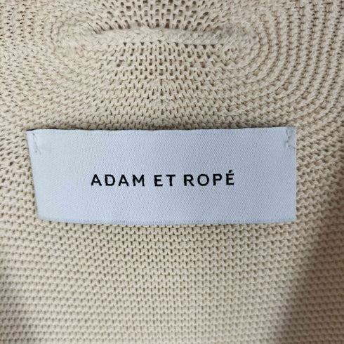 アダムエロペ Adam et Rope ジップアップVネックカーディガン レディース FREE