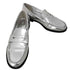 ザラ ZARA METALLIC LOAFERS メタリック ローファー レディース JPN:24