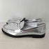 ザラ ZARA METALLIC LOAFERS メタリック ローファー レディース JPN:24