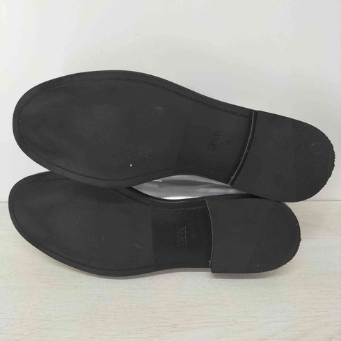 ザラ ZARA METALLIC LOAFERS メタリック ローファー レディース JPN:24