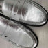 ザラ ZARA METALLIC LOAFERS メタリック ローファー レディース JPN:24