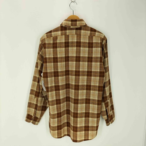 ペンドルトン PENDLETON 70s USA製 チェック柄ウールシャツ メンズ