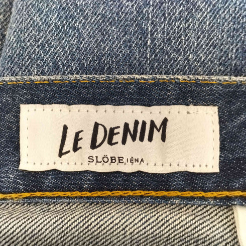 スローブイエナ SLOBE IENA LE DENIM ストレートデニムパンツ レディース 36