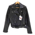 ザラ ZARA フェイクレザーダブルライダース レディース import:L