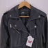 ザラ ZARA フェイクレザーダブルライダース レディース import:L