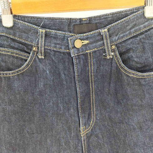 オクスン ok.soon 濃紺 ジップフライ 5ポケット デニム パンツ メンズ JPN:XS