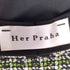 her praha ストーンチェーン付きツイードバケットハット レディース