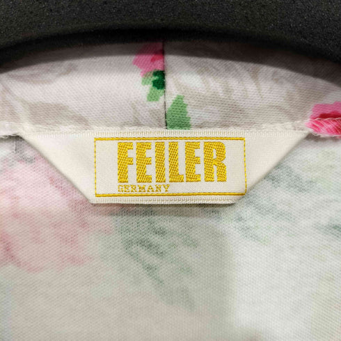 フェイラー FEILER 花柄ロングコート レディース