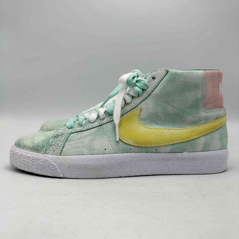ナイキスケートボーディング NIKE SB ZOOM BLAZER MID PRM Faded Light Dew ブレーザー ミッド フェイデッド ライトデュー ハイカット スニーカー メンズ JPN:28