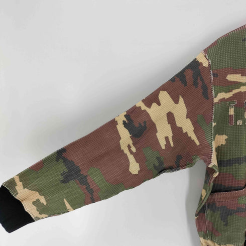 Fake As Flowers Thermal Half Zip Pullover CAMO メンズ JPN:2