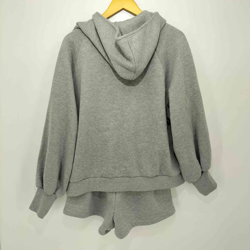 グレイル GRL キャミソール×パーカー×ショートパンツ裏起毛スウェットセットアップ レディース JPN:L