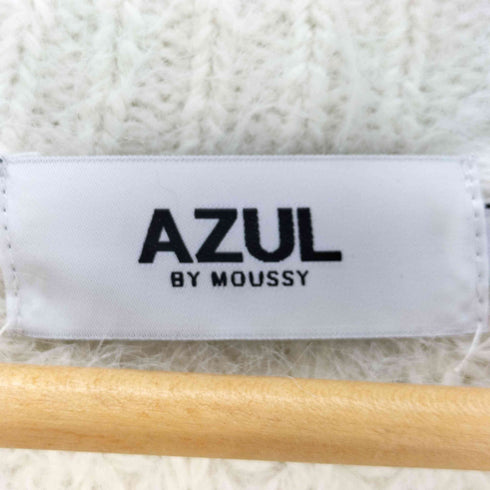 アズールバイマウジー AZUL by moussy シャギーVネックニットトップス レディース FREE