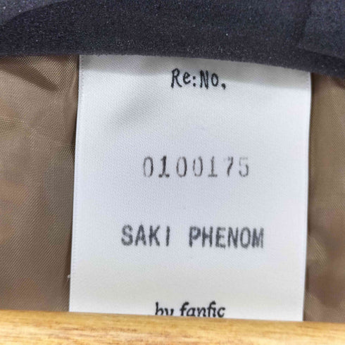 SAKI PHENOM ブリーチ加工コーデュロイシングルジャケット エルボーパッチ メンズ