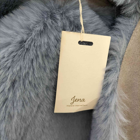 ジェナ JENA リバーシブル ファー ジレ コート レディース FREE