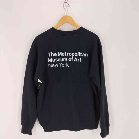 デラックス DELUXE THE MET CREW USED加工 クルーネックスウェット メンズ JPN:M