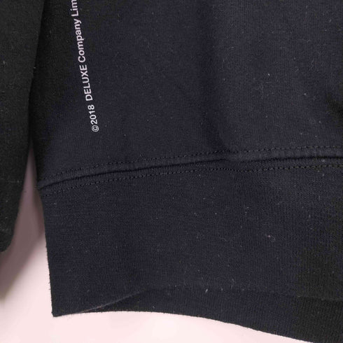 デラックス DELUXE THE MET CREW USED加工 クルーネックスウェット メンズ JPN:M