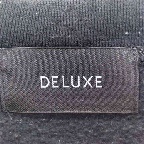 デラックス DELUXE THE MET CREW USED加工 クルーネックスウェット メンズ JPN:M