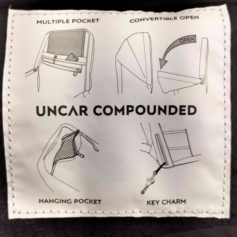 UNCAR COMPOUNDED バックパック リュック コンバーチブルトップフレーム メンズ