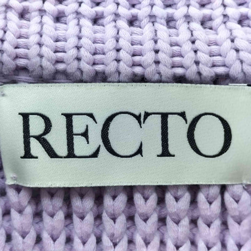 recto オープンカラーニットトップ メンズ JPN:XL