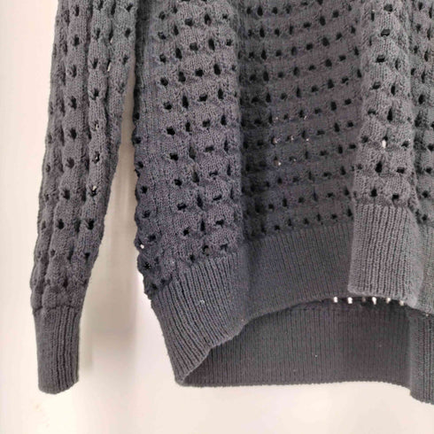 ザラ ZARA 編み込みメッシュカットソー メンズ JPN:L