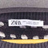 ザラ ZARA 編み込みメッシュカットソー メンズ JPN:L
