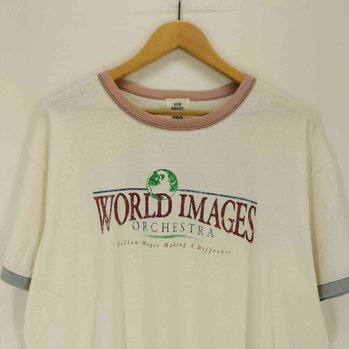 ソーイ SOE Ringer T Shirts WORLD IMAGE メンズ JPN:2