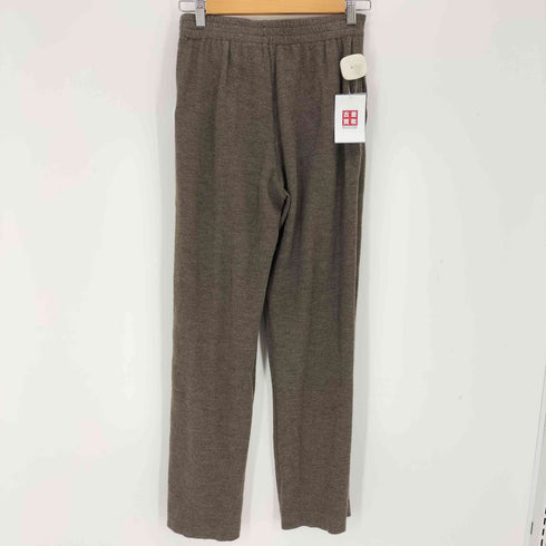 onit 圧縮ウールジャージーストレートパンツ レディース JPN:2