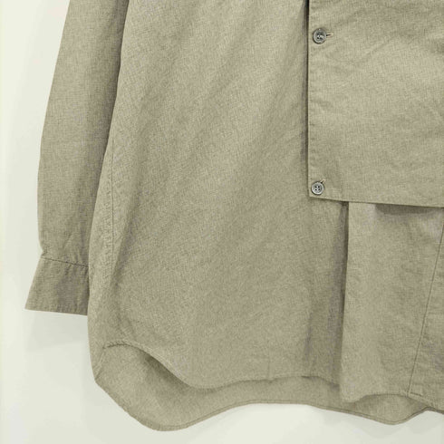 イッセイミヤケ ISSEY MIYAKE The Shirt 80S ハミルトン期 HAMILTON スタンドカラーデザインシャツ メンズ L