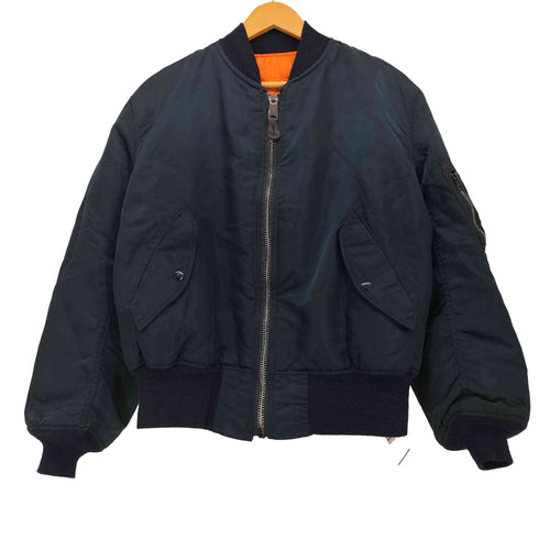 アルファインダストリーズ ALPHA INDUSTRIES USA製 リバーシブル MA-1 ジャケット メンズ import:M