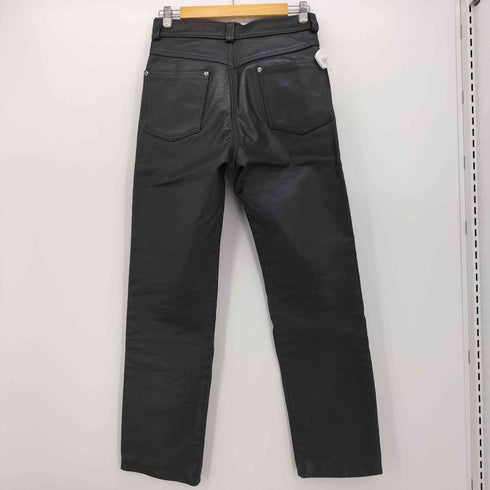 ショット Schott USA製 ジップフライ レザー パンツ メンズ US:30-31