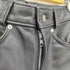 ショット Schott USA製 ジップフライ レザー パンツ メンズ US:30-31