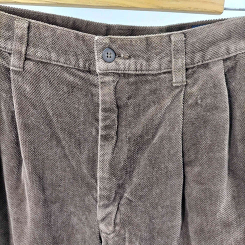 REALIZE 2タックコットンワイドパンツ メンズ