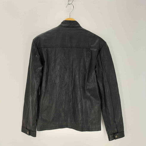 Leather Cult ジップアップ レザージャケット メンズ S