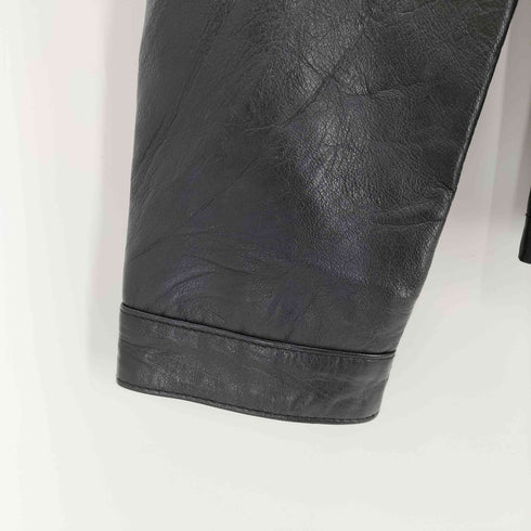 Leather Cult ジップアップ レザージャケット メンズ S