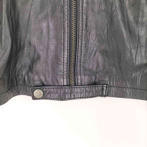 Leather Cult ジップアップ レザージャケット メンズ S