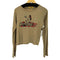 ヒステリックグラマー HYSTERIC GLAMOUR FLAME GIRL ショート丈Tシャツ レディース FREE