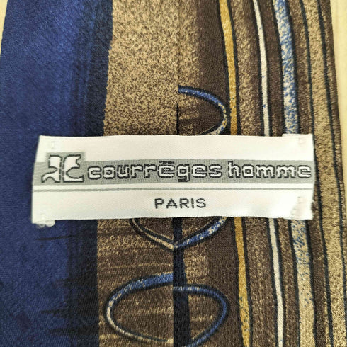 クレージュ courreges HOMME 総柄シルクネクタイ メンズ ONE SIZE