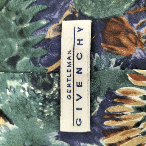 ジバンシィ GIVENCHY 花柄 シルクネクタイ メンズ