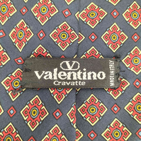 ヴァレンティノ Valentino MADE IN ITALY 総柄 シルクネクタイ メンズ ONE SIZE