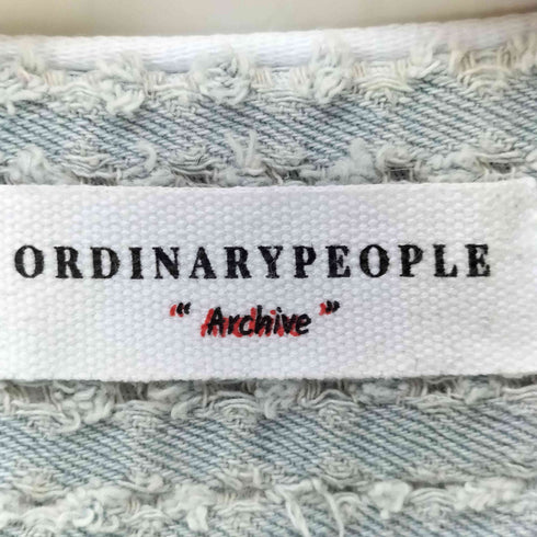 ORDINARY PEOPLE 韓国ブランド ベースボールシャツ メンズ FREE