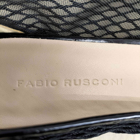 ファビオルスコーニ FABIO RUSCONI メッシュフラットパンプス レディース 38