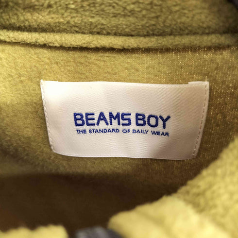 ビームスボーイ BEAMS BOY フリースハーフジップワンピース レディース