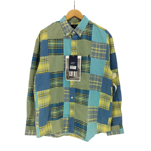 yale パッチワークボタンダウンシャツ メンズ JPN:L