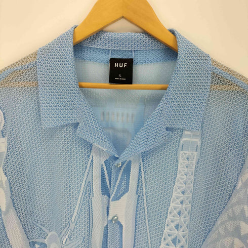 ハフ HUF WORLD TOUR LACE SHIRT メンズ JPN:L
