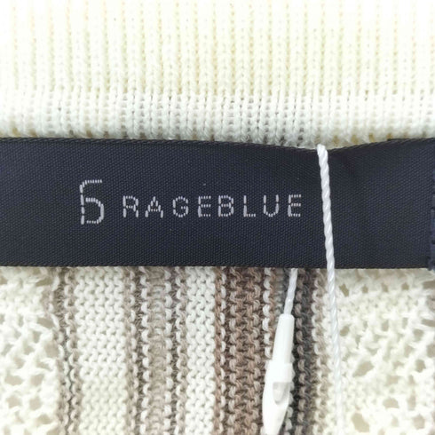 レイジブルー RAGEBLUE 柄ジャガードニット メンズ JPN:L