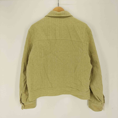 ザラ ZARA ジャガードショートジャケット メンズ import:M