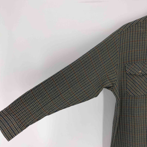 サヴィルロウ SAVILE ROW ボタンダウンフランネルチェックシャツ メンズ import:L