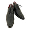 ロングノーズ ビジネスシューズ プレーントゥ 外羽根 レースアップ (Black) メンズ JPN:27