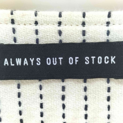 オールウェイズアウトオブストック ALWAYS OUT OF STOCK CLASSIC BABSEBALL SHIRT メンズ JPN:L