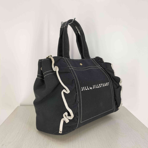 ジルバイジルスチュアート JILL by JILLSTUART キャンバス フリル トートバッグ レディース ONE SIZE